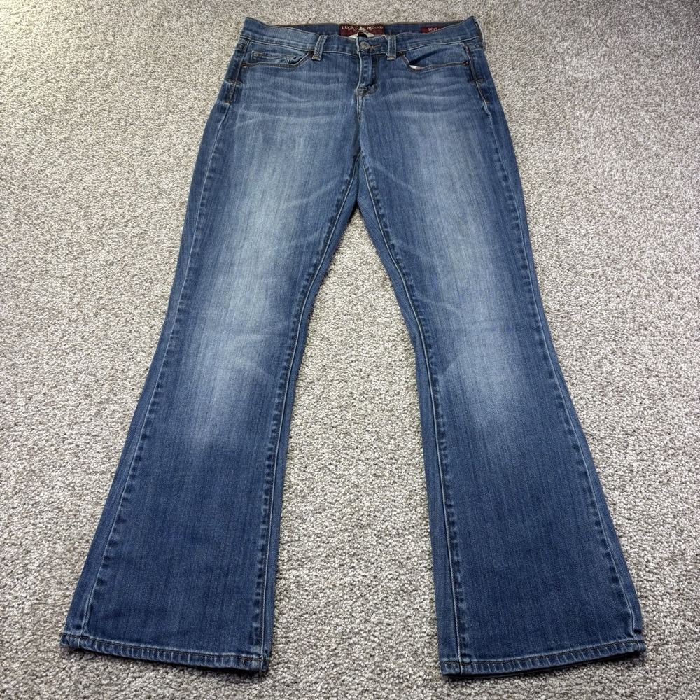 Lucky Brand Sofia Boot Jeans Womens 6 Blue Medium Wash Bootcut Stretch Denim